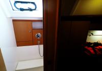 sailing yacht bavaria 46 cruiser sailing yacht interior shower left front cabin